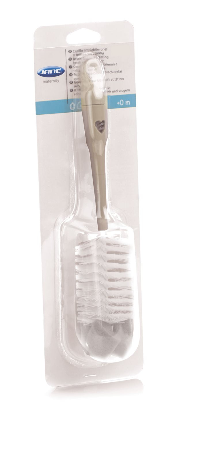 Jane Dual Purpose Bottle Brush with Sponge