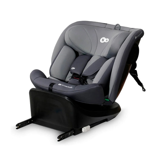 Kinderkraft i-Grow i-Size Car Seat (Birth to 12 Years) - Grey
