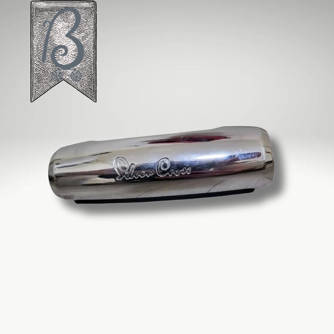Silver Cross Pioneer / wayfarer Chrome Handle Cover Replacement – With Internals & Adjustment Lever