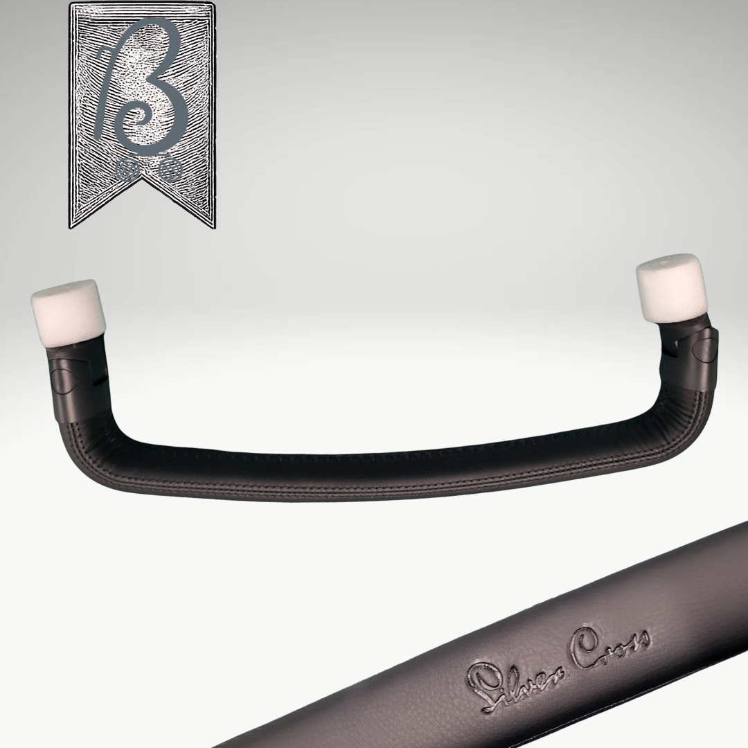 Silver Cross Wave & Coast Bumper Bar – Black Leather (Brand New)