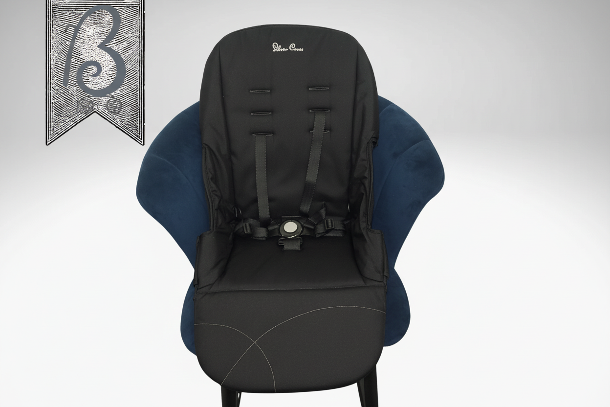 Silver Cross Wayfarer / Pioneer Seat Fabric – Refurbished & Sanitised