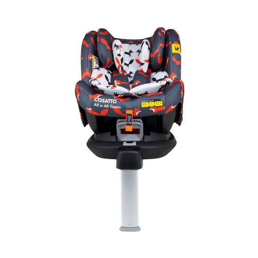Cosatto All in All 360 Rotate i-Size Car Seat - Charcoal Mister Fox