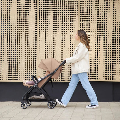 Ickle Bubba Aries Max Autofold Stroller - Black