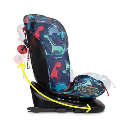 Cosatto Get Set Gro i-Size 360 Car Seat - D is for Dino