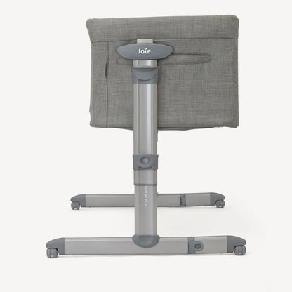 Joie Roomie Glide Bedside Crib - Foggy Grey