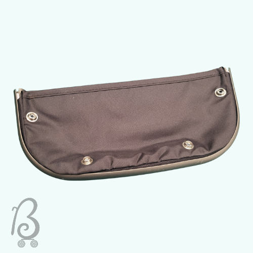 Silver cross Reef and Dune replacement footrest in Mocha