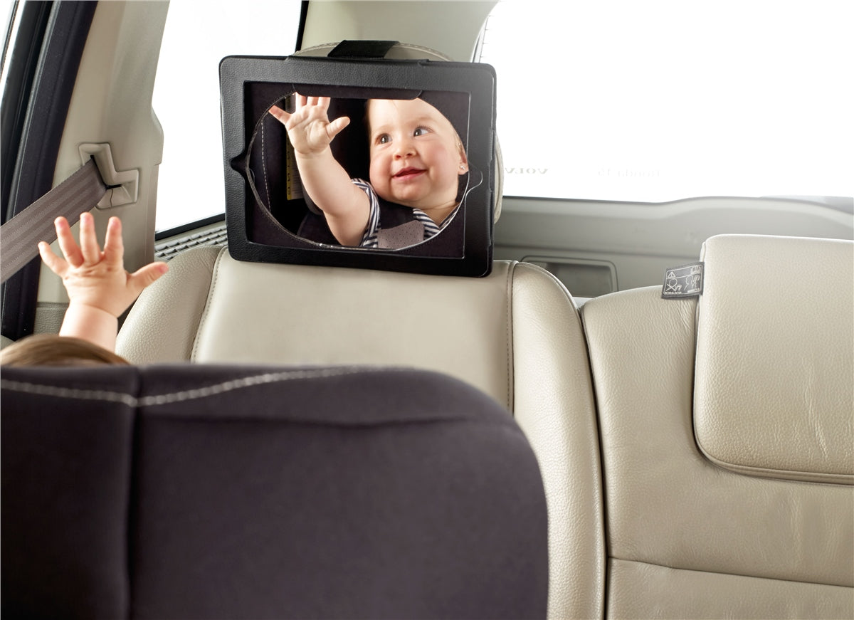 Tablet + Safety Mirror Backseat Car Mirror & Universal Tablet Holder