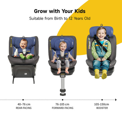 Jovikids Ranger Rotating Car Seat - Blue