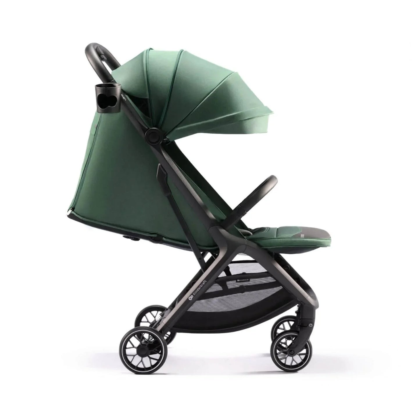 Kinderkraft Nubi 2 Auto-Folding Pushchair - Mystic Green