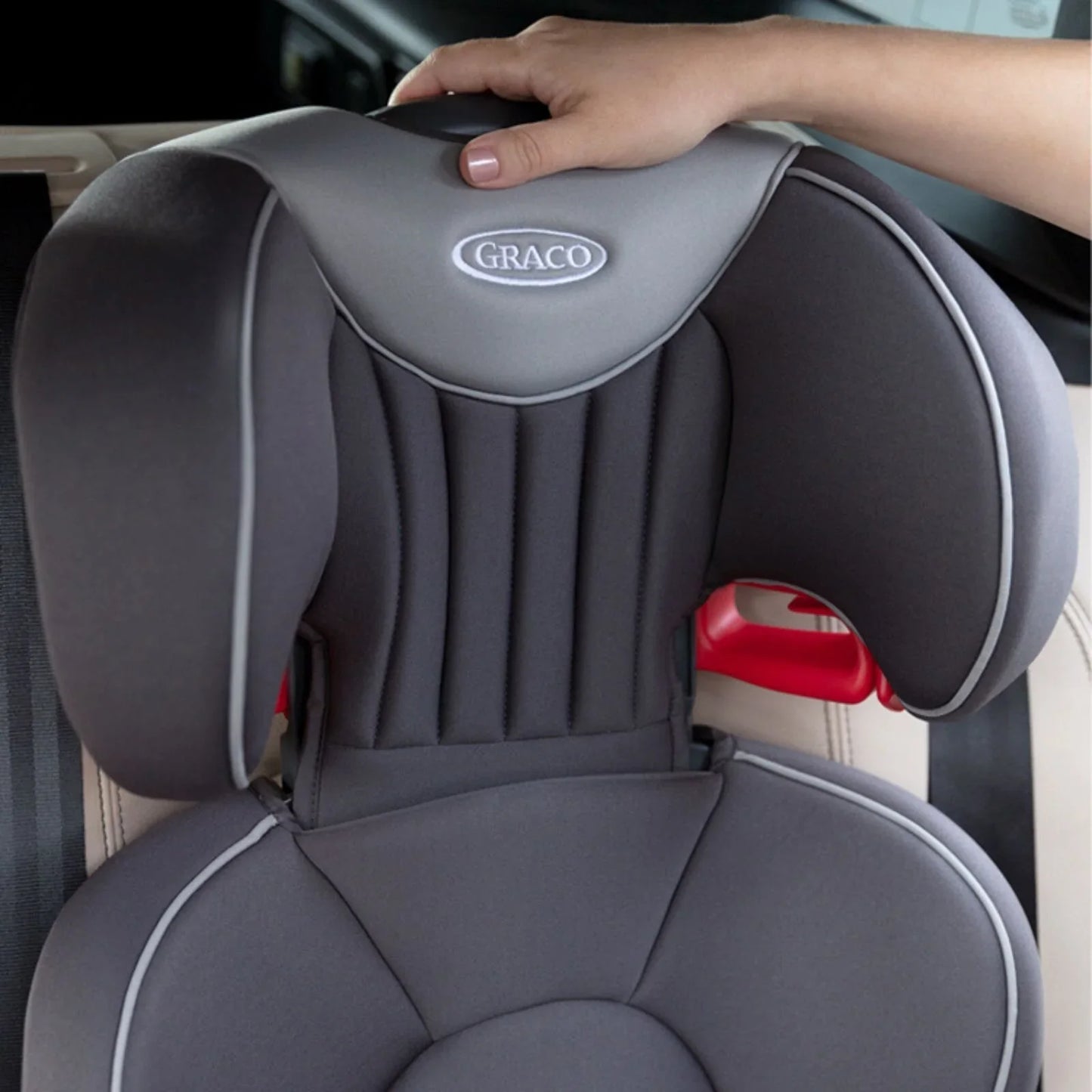 Outlet - Graco Logico R44 Lightweight Highback Booster Car Seat - Iron