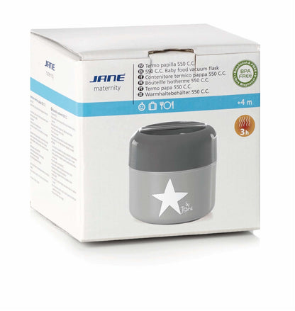 Baby Food Thermal Food Container with screw-on airtight lid - Vacuum Flask (550ml)