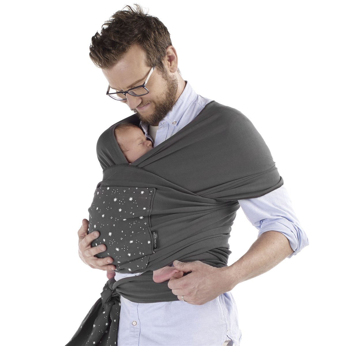 Jané Cocoon Baby Wrap Carrier – Ergonomic Sling from Birth to 20kg