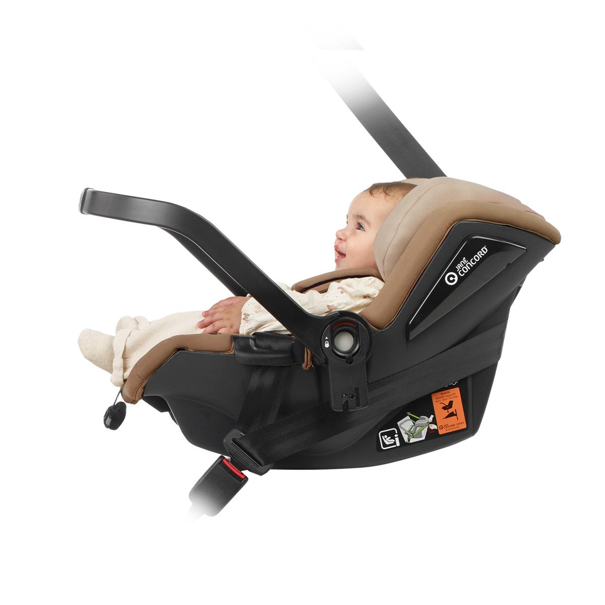 Jane Koos R1 i-Size Baby Car Seat 40 to 83cm, 0-18 Months