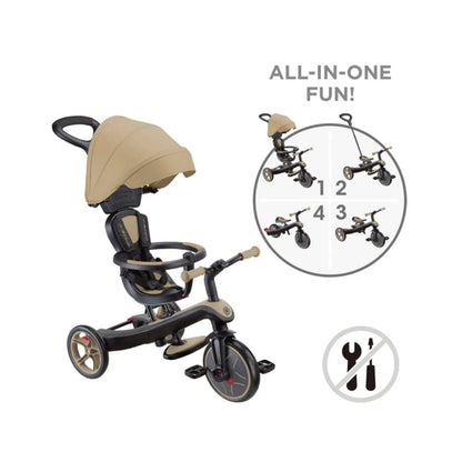 Globber Explorer Trike 4-in-1 - Sand
