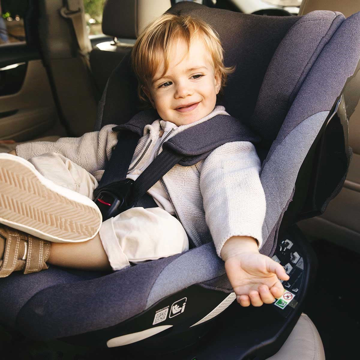 Jane Ikonic-2 Rotating ERF i-Size Car Seat 40-105cm, 0-4 Years, Black