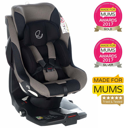 Jane Ikonic-2 Rotating ERF i-Size Car Seat 40-105cm, 0-4 Years, Black