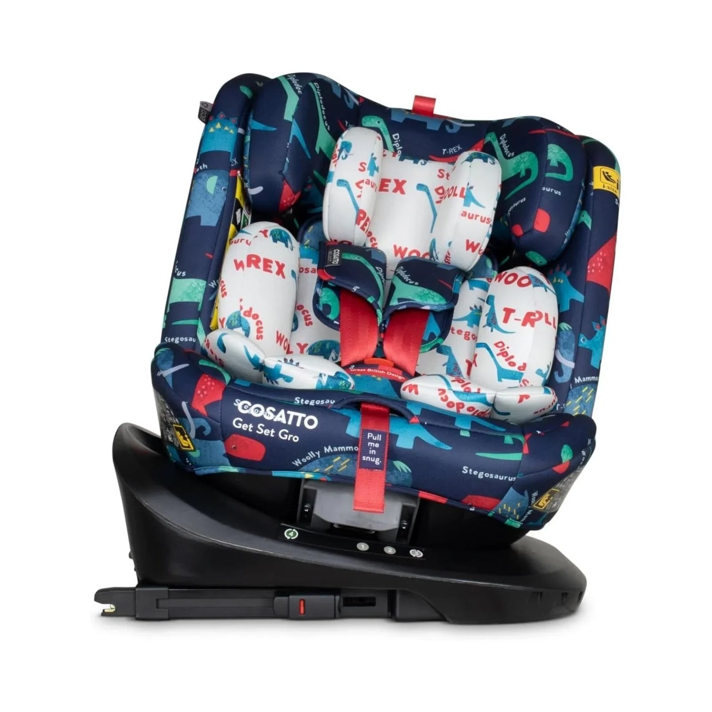 Cosatto Get Set Gro i-Size 360 Car Seat - D is for Dino