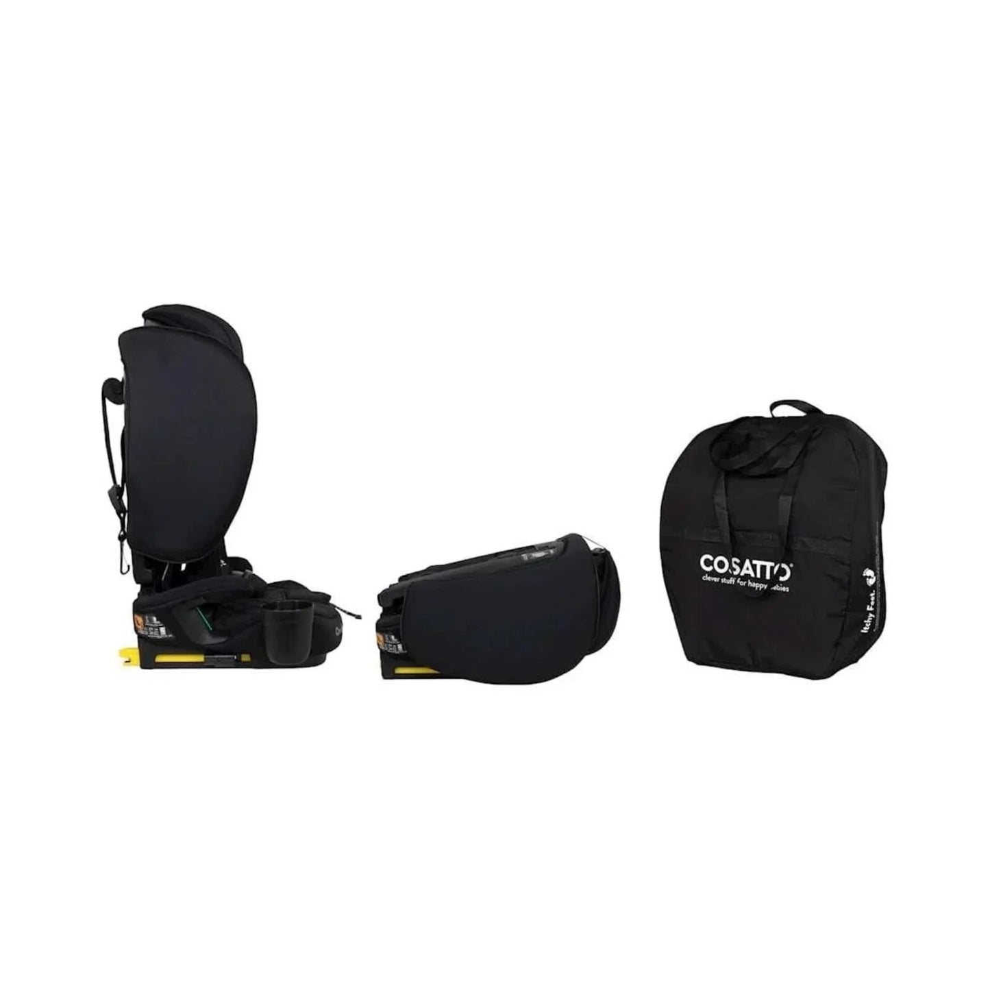 Cosatto On The Go i-Size Travel Car Seat - Silhouette