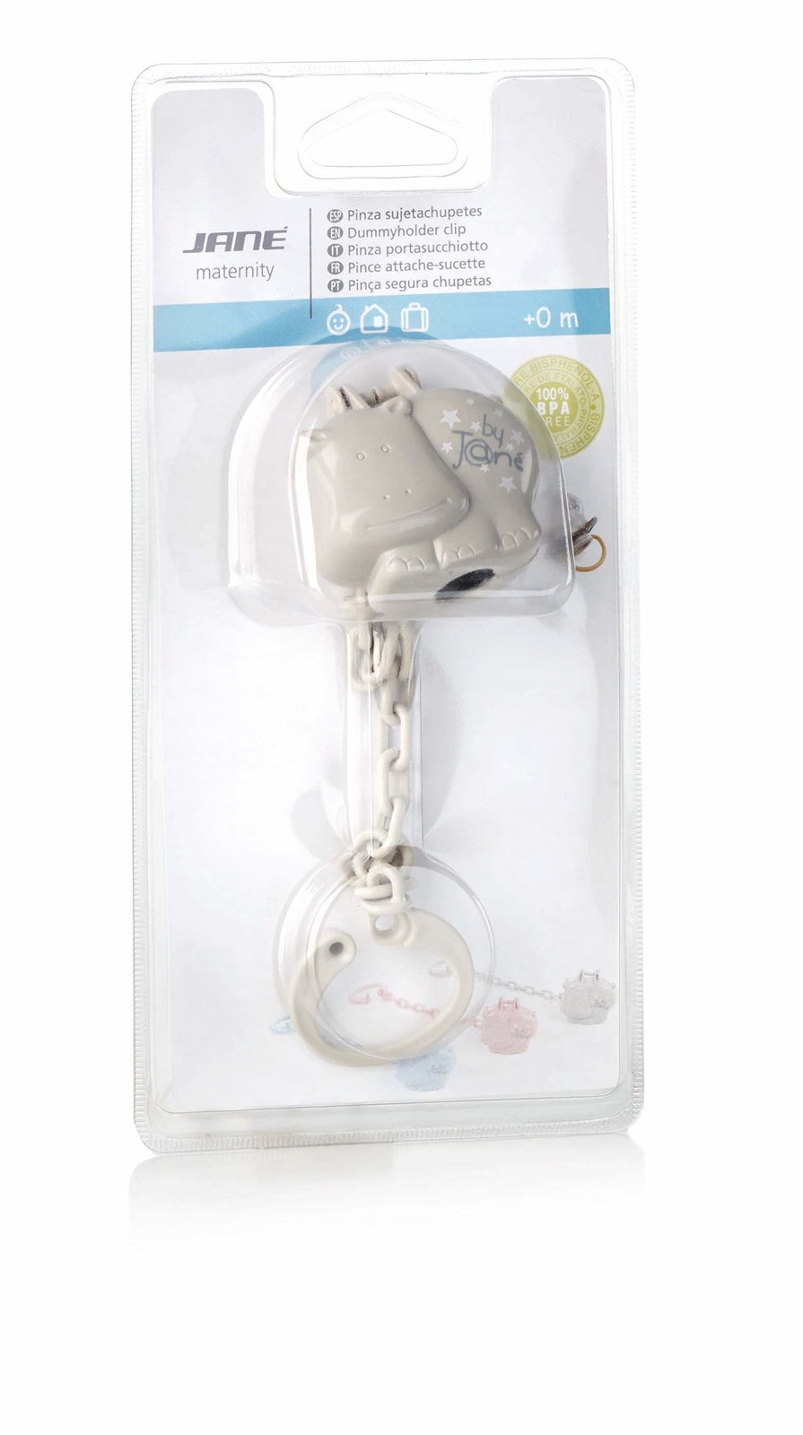 Protector Dummy Holder Clip & Teat Guard that keeps the teat clean inside