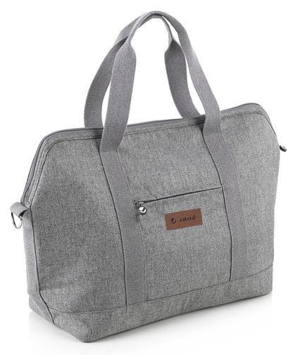 Jané Weekend Bag XL with Changing Mat & Wash Bag – Stylish & Practical Baby Travel Holdall