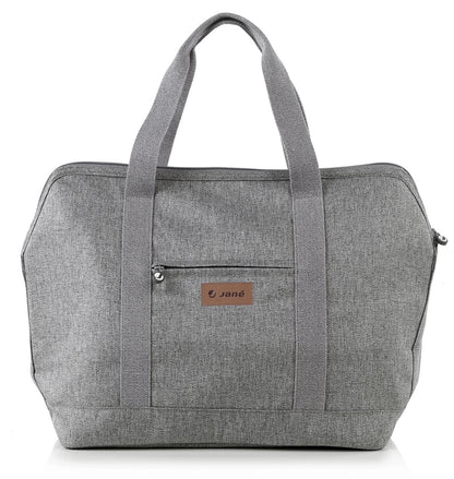 Jané Weekend Bag XL with Changing Mat & Wash Bag – Stylish & Practical Baby Travel Holdall