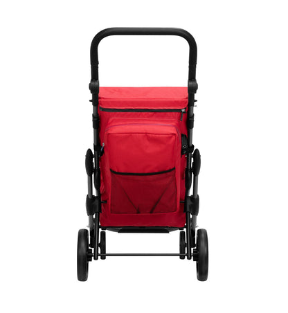 Playmarket Go Plus Premium Folding Shopping Trolley with Thermal Bag – 53.5L