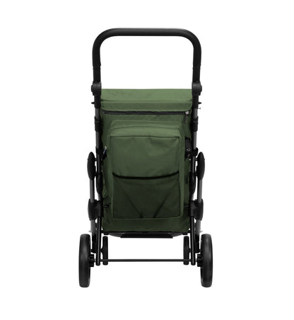 Playmarket Go Plus Premium Folding Shopping Trolley with Thermal Bag – 53.5L