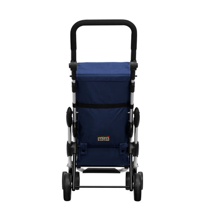 Playmarket Go Up Original 2 or 4 Wheel Folding Shopping Trolley – 39.5L with Thermal Pocket