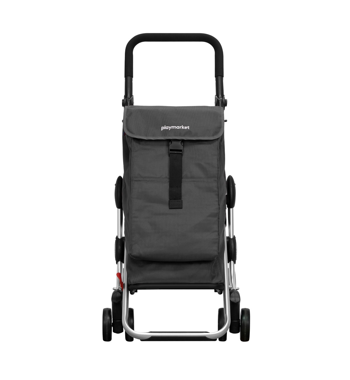 Playmarket Go Up Original 2 or 4 Wheel Folding Shopping Trolley – 39.5L with Thermal Pocket