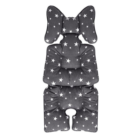 Sevi Bebe Stroller and Car Seat Cushion Grey Star