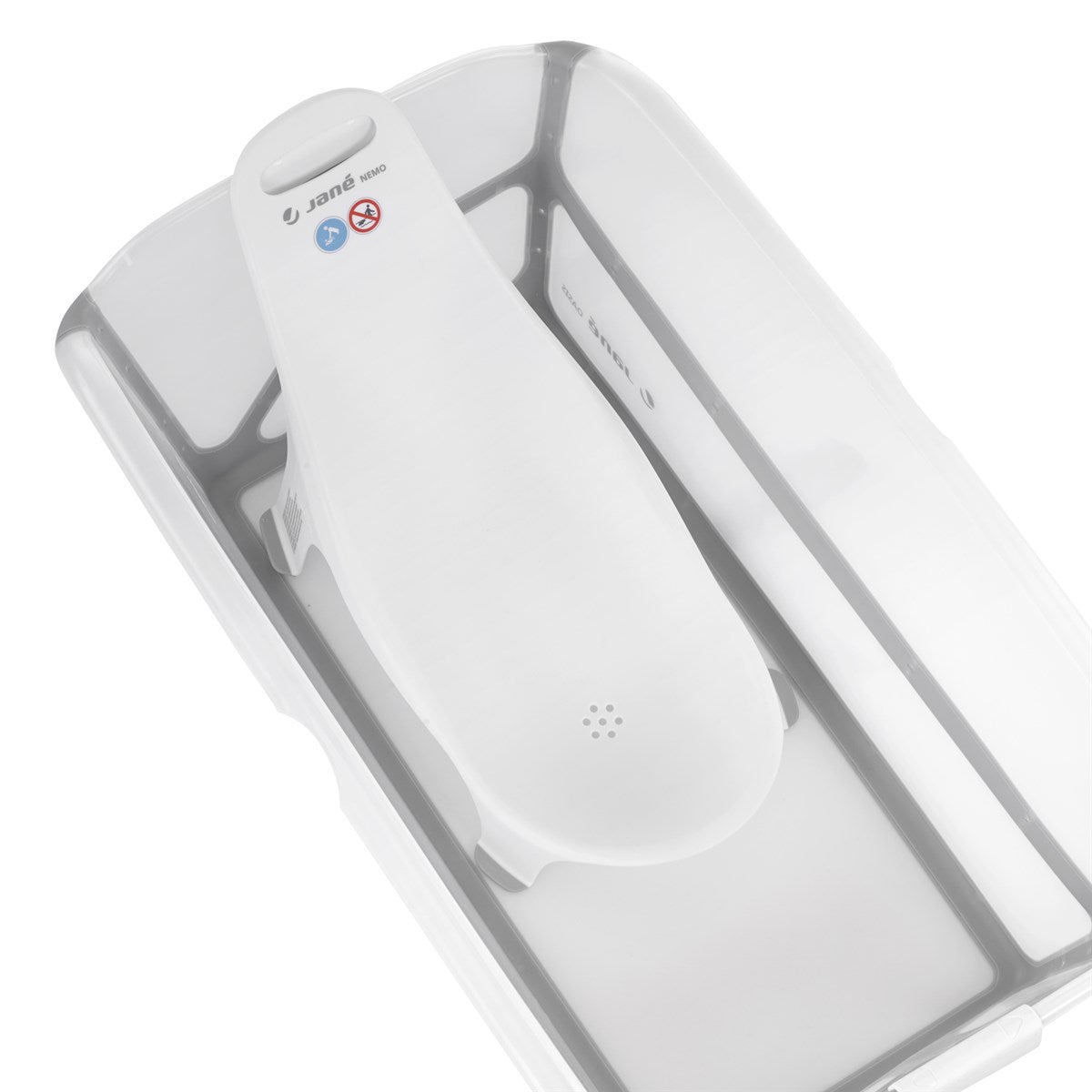 Jane Oasis Folding Bathtub, White