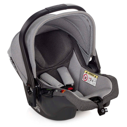 Jané Trider Travel System Bundle with Transporter Plus & Koos R1 i-Size Car Seat, Black