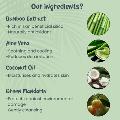 Mama Bamboo Organic Baby Shampoo DS