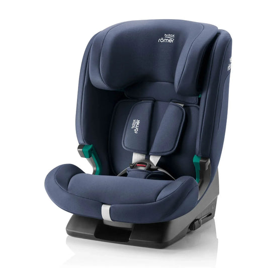 Britax Römer EvolvaFix i-Size Group 1/2/3 76-150cm Car Seat - Moonlight Blue