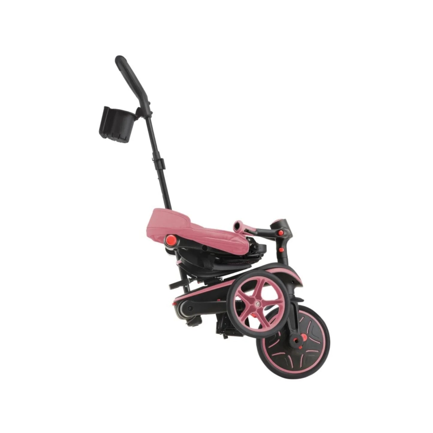 Globber Explorer Trike Foldable 4 in 1 - Deep Pastel Pink