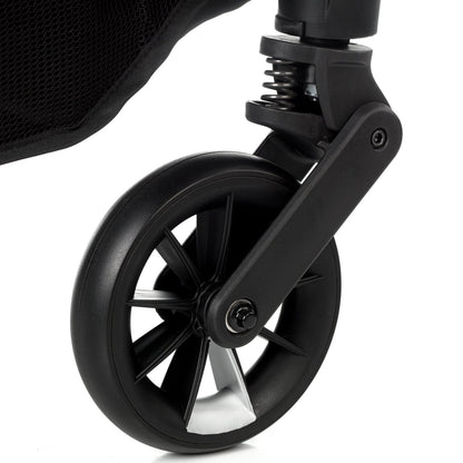 Twinside Twin Stroller + 1 Smart Carrycot, Coal