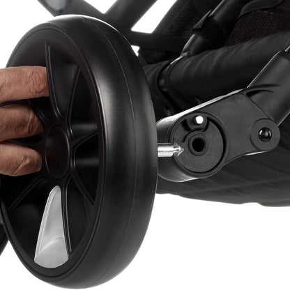 Twinside Twin Stroller, Coal