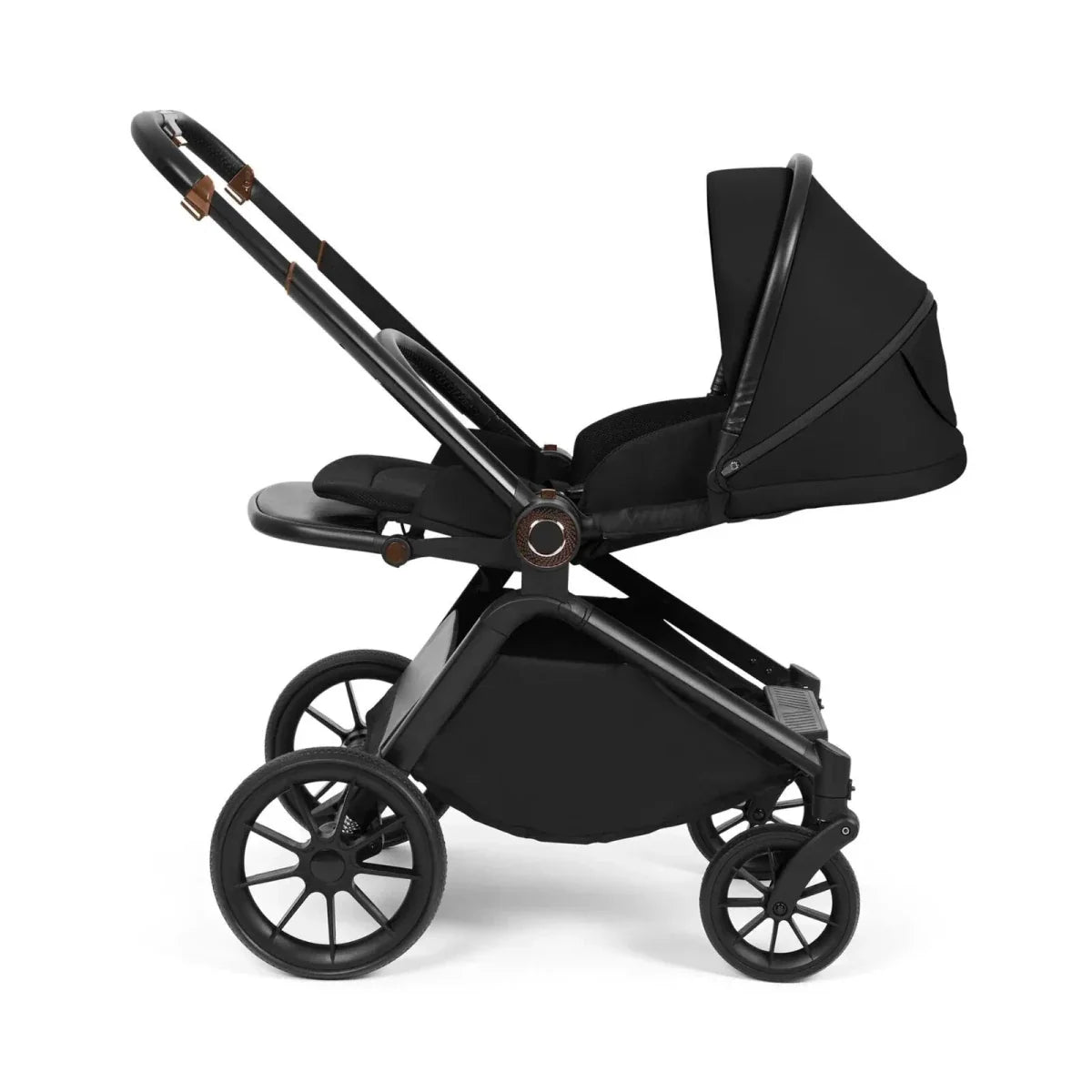Ickle Bubba Altima Pram 9 pcs - Black