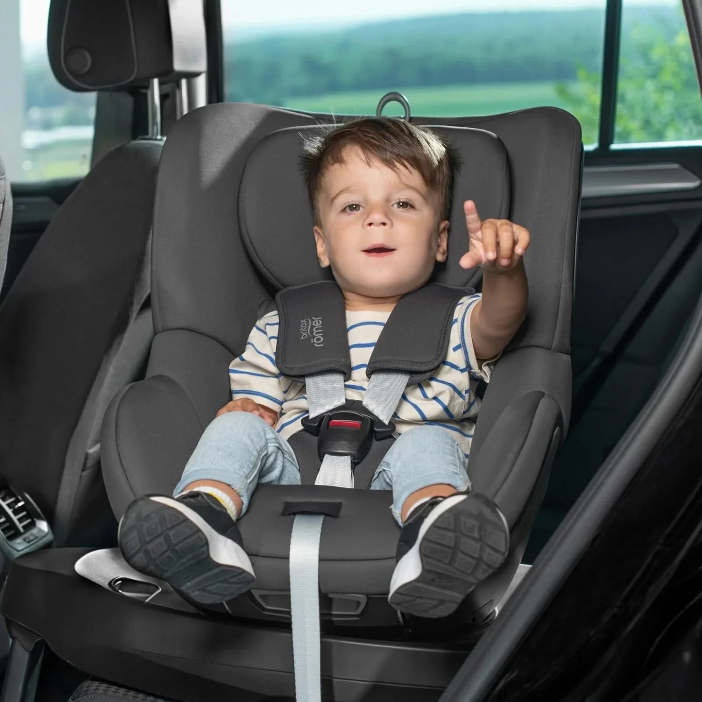 Britax Römer Dualfix M Plus 360 Spin Car Seat - Space Black