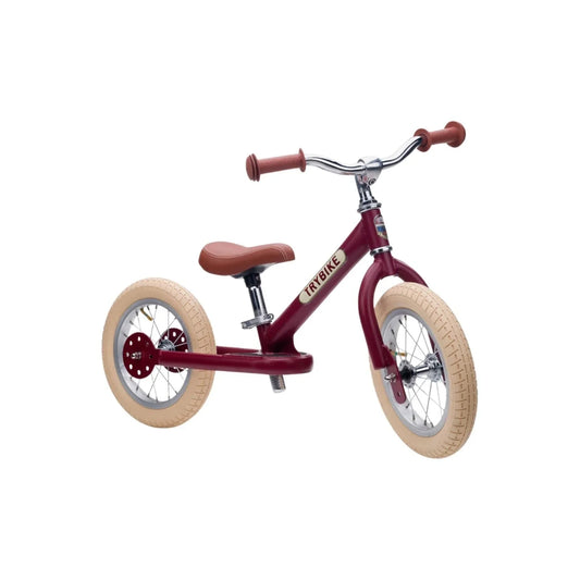 Trybike Matte 2-in-1 Balance Trike - Vintage Red
