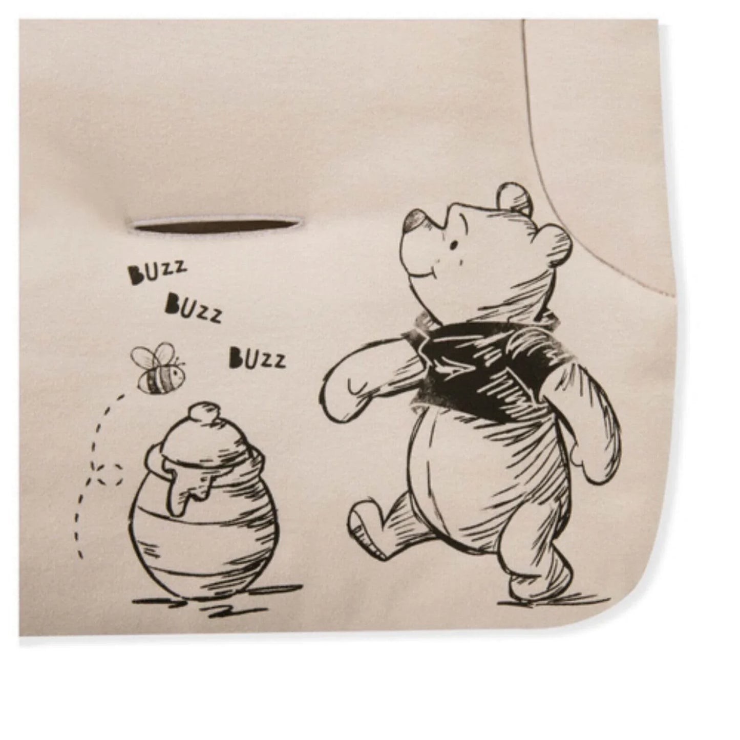 Hauck Disney Pushchair Seat Liner - Winnie the Pooh Beige