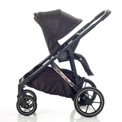 Mee-Go Uno Plus 2-in-1 Pushchair & Pram - Black/Rose