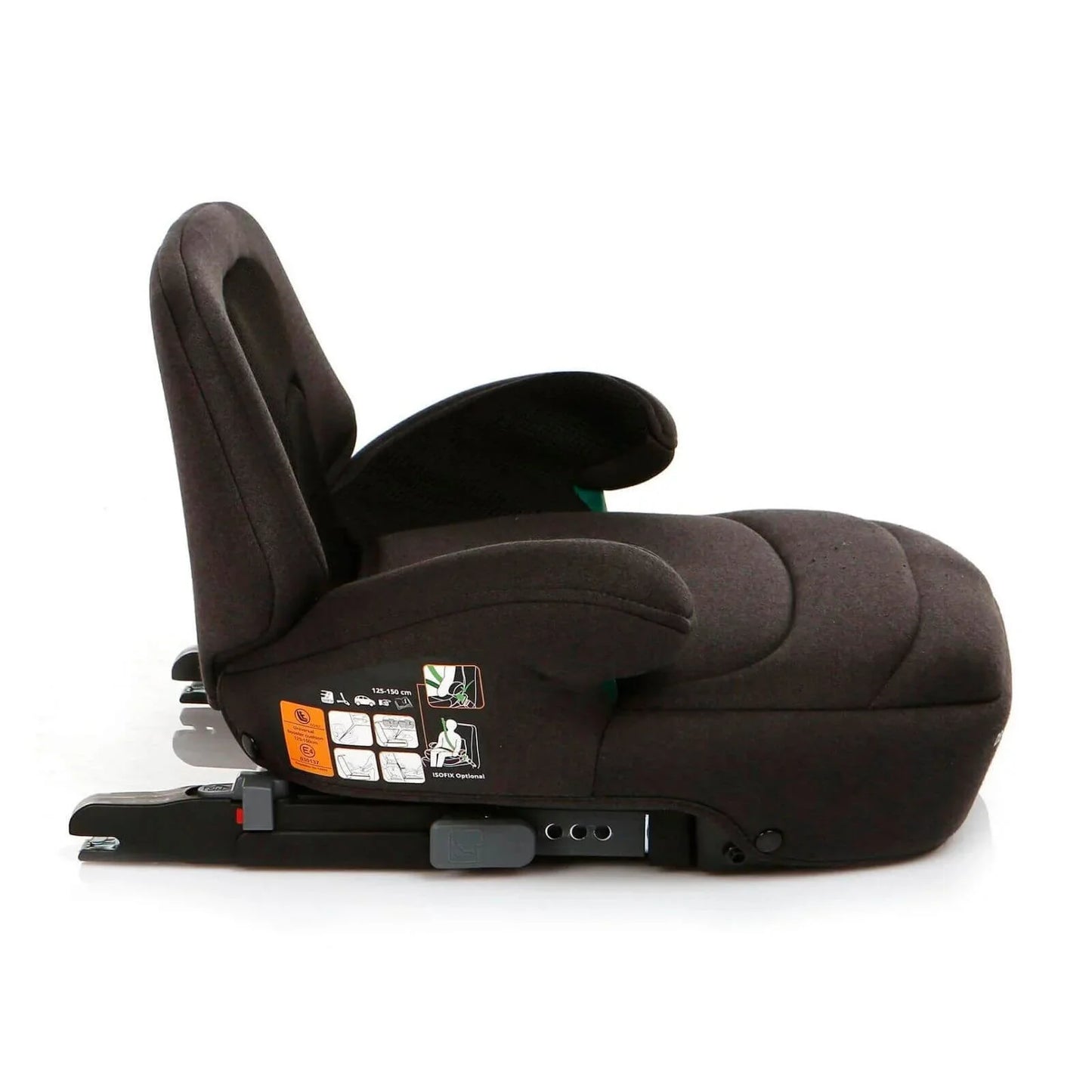 baby plus i-Size X8 (125-150 cm) 15-36 Kg Booster - Black