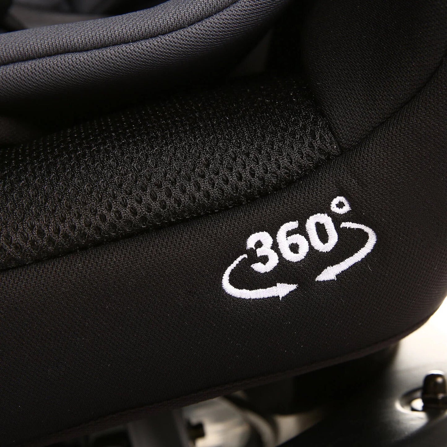 baby plus Orbitfix Group 0/1 Baby Car Seat - Black Grey