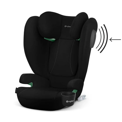 Cybex Solution B4 i-Fix Group 2/3 Car Seat (4 Years to 12 Years) - Volcano Black