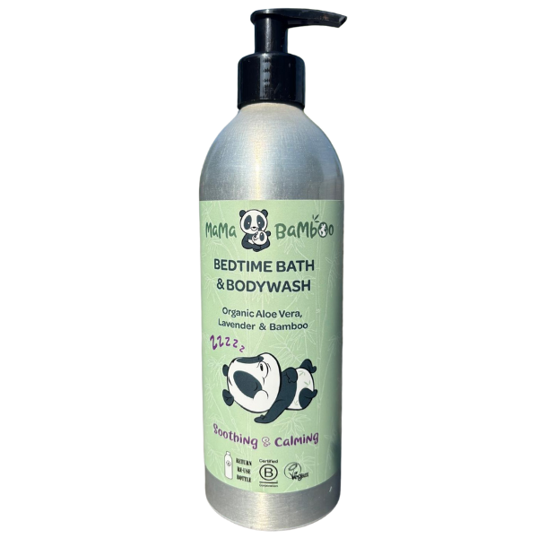 Mama Bamboo Organic Baby Bedtime Bath and Bodywash DS
