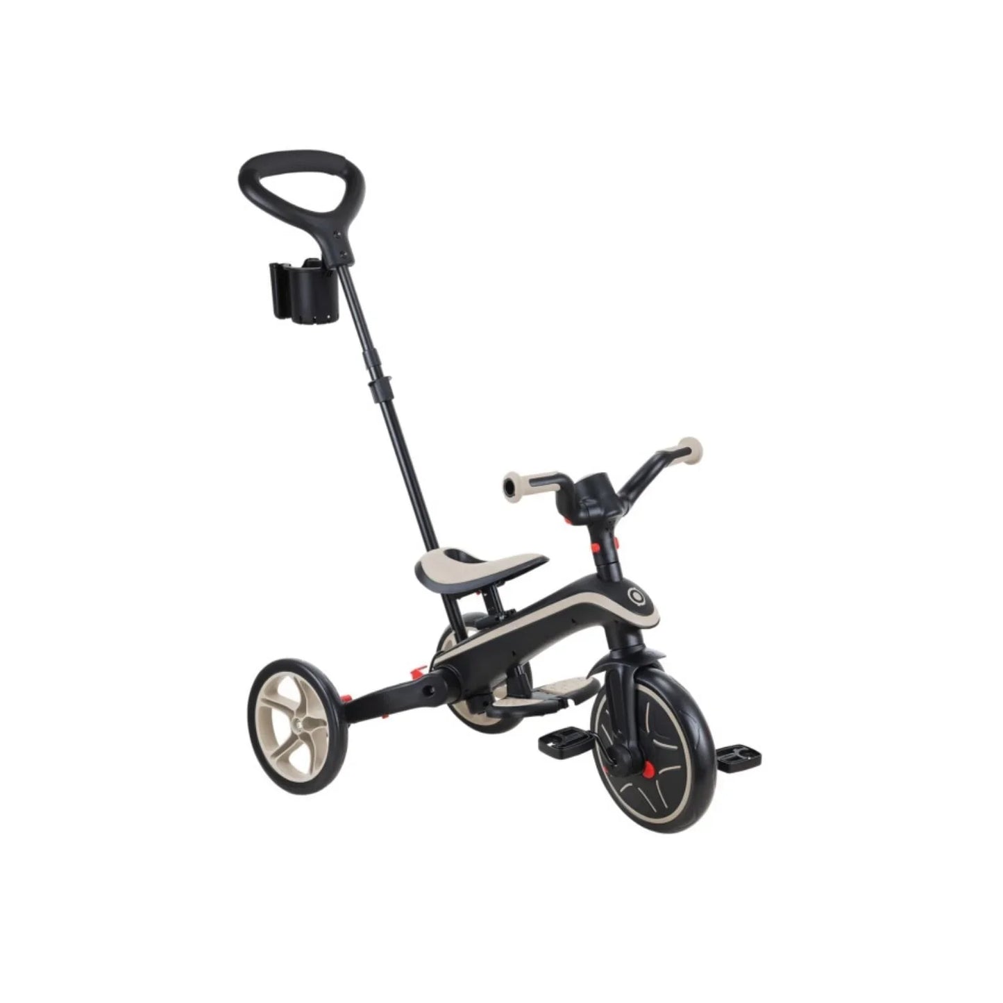 Globber Explorer Trike 4-in-1 Foldable - Taupe