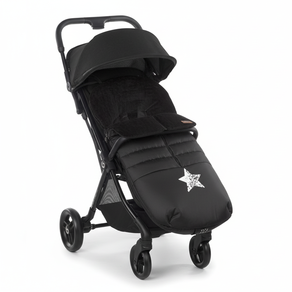 Be Cool Quick Fold Lightweight Pushchair – Compact Fold Stroller 0-22kg, 0-4 years