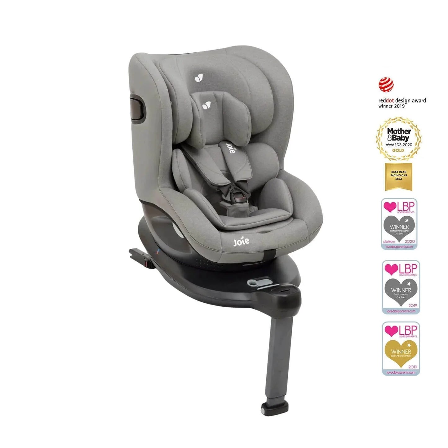 Joie i-Spin 360 i-Size 0+/1 Car Seat - Gray Flannel