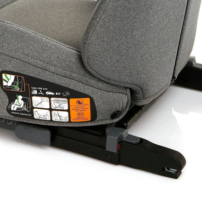 baby plus i-Size X8 (125-150 cm) 15-36 Kg Booster - Grey